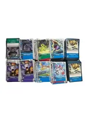 1000 Random Digimon Card Joblot/Bundle Mixed Sets/Colours