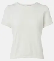[The Row] The Row Torya cotton jersey T-shirt AU 14 white