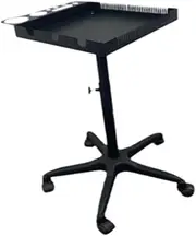 "Abbraccia" Salon Tray Cart on Wheels Hairstylist Tray Adjustable Height Practical Rolling Cart Beauty Salon Cart for SPA Salon Barber