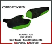 Seat saddle cover Amatrice 2 Comfort Green(GN)T.I.for KAWASAKI Z 750 2007>2012