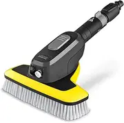 Kärcher WB 7 Plus 3-in-1 Washing Brush, 3 Functions: Foam Sprayer, High Pressure Flat Jet Sprayer, Soft Brush, Original Accessory for Kärcher Pressure Washer K 2-K 7