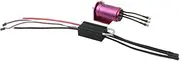 Lyaciomn 24V RC Brushless 4082-1600KV Brushless Motor Water Cooling Jacket with 150A Electronic Speed Controller for RC Boat Car