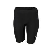 Zone3 Lava Women's Long Distance Swim Shorts - Black / White Size S