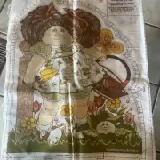 Vintage 1983 Cabbage Patch Kids “Flower Garden” Cut & Sew Fabric Doll