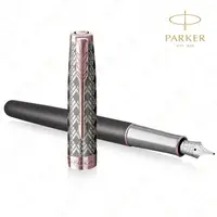 在飛比找momo購物網優惠-【PARKER】《派克 卓爾致臻 18K F尖 墨灰鋼筆》買