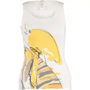 WOLFORD Macaron Top - White & Yellow - M