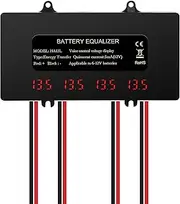 48V Battery Equalizer Digital Display 4 x 12V Battery Balancer for Lead Acid Lithium Battery