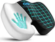 Memory Foam Seat Cushion for Office & Car, Tailbone Pain Relief & Back Support
