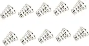 TIDTALEO 10pcs Bicycles Hubs Replacement Springs Skewer Spring Bike Hub Spring Wheel Parts Replacement Stainless Steel