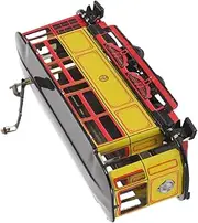 HOMOCONO Wind-up Trolley Toy Metal Educational Toy Boys and Girls Early Learning Clockwork Plaything