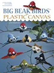 Plastic Canvas Pattern Book BIG BEAK BIRDS ~ 8 Designs