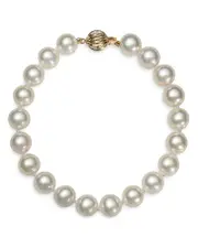 Bloomingdale's Fine Collection Cultured Freshwater Pearl Bracelet in 14K Yellow Gold