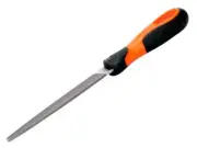 Bahco 1-110-08-2-2 ERGO™ Handled Tapered Edge Flat Second Cut File 200mm (8in)