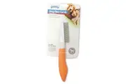 Dog Flea Comb Metal Bristle Brush Remove Eggs Larvae Dirt Debris Pet Cats Tool
