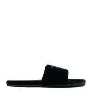 embroidered-logo detail slides US10,US11,US8,US7 Black