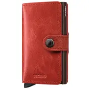 Secrid Miniwallet Compact RFID Wallet - Vintage Orange