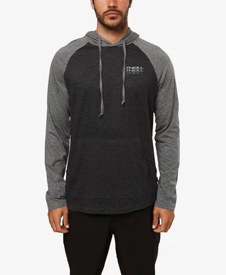 O'neill Men's Fields Raglan Pullover Black Size Small