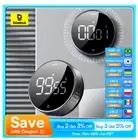 Baseus Magnetic Kitchen Timer Digital Timer Manual Countdown Alarm Clock Mechani