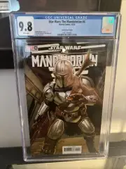 Star Wars The Mandalorian 4 CGC 9.8 1:50 Incentive Greg Land Variant. Cara Dune
