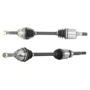 For Dodge Colt Mitsubishi Cordia Hyundai Elantra Pair Front CV Axle Shaft CSW