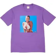 Supreme/Aphex Twin Windowlicker Tee Style:Purple,Size Large