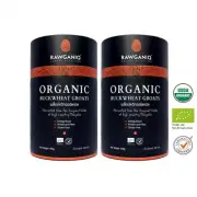 2Pcs.Organic Buckwheat Groats unique triangular shaped kernel 300g