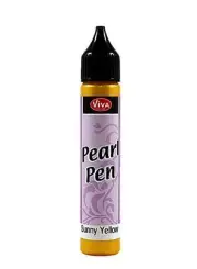 NEW Viva Decor .8-ounce Pearl Color Pen in Sunny Yellow!