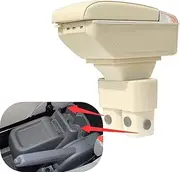 Leather Car Center Console Armrest Storage Box for Nissan NV200 Updated Version Fashion
