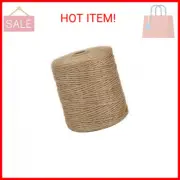 Tenn Well Natural Jute Twine, 984 Feet 2mm Jute Garden Twine, Brown Twine String