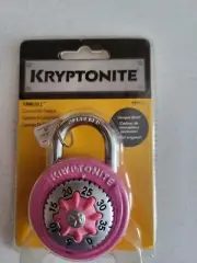 New Kryptonite Pad Lock Pink