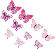 NOLITOY 10pcs Animal Embroidery Patches Hot Melt Stickers for Sewing Unique Decorative Cloth Stickers for Clothing Bags Crafts Repair