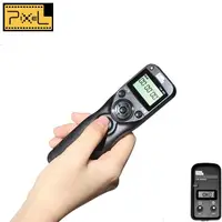 在飛比找PChome24h購物優惠-PIXEL品色Pentax無線電定時快門線遙控器TW-283