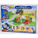 TAKARA TOMY  PLARAIL 鐵道王國 THOMAS 湯瑪士電動工程車組(日本版) TP61782