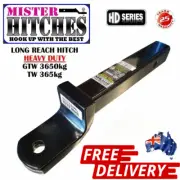 MISTER HITCHES - Ball Mount Hitch Extended | Tow Bar Tongue Heavy Duty Towing