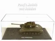M26 Pershing Medium Tank - US Army & Display Case - 1/72 Scale Model