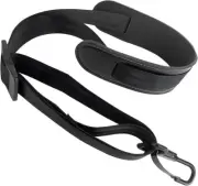 Saxophone Neck Strap, Adjustable and Comfortable Black Strap with Padded
