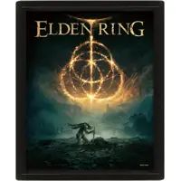 在飛比找蝦皮商城優惠-艾爾登法環遊戲封面3D海報含框/Elden Ring