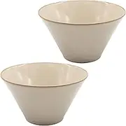 Aito Aito Seisakusho Natural Color Dinnerware Set, Dishwasher-Safe, Microwave Safe, Ramen Donburi, Large, Diameter Approximately 6.7 x Depth 3.7 inches (17 x 9.4 cm), Mino Ware, Stylish Bowl, Plate,