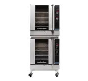 Turbofan G32D4/2 - Full Size Tray Digital Gas Convection Ovens Double Stacked