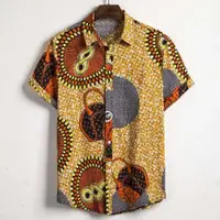 在飛比找ETMall東森購物網優惠-Summer African Casual Short Sl