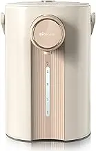Bear 5L Electric Hot Water Urn Dispenser, 1350W Hot Water Dispenser with Stainless Steel Inner wall & Lid, Adjustable 11 Temperatures Water Boiler for Tea, Coffee and Baby Formula(with English Manual)