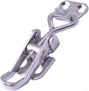 Adjustable Toggle Latch Clamp Stainless Steel Latch Buckle Clamps for Secure Fastening Gold Finish
