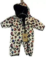 NEW Burton Infant Buddy Bunting 3 month Snowsuit Rainbow Hunter One Piece D39