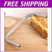 20in Adjustable Cake Slicer for Professional Layering - Effortless Baking Tool