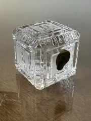 NEW Waterford Crystal ABC BABY BLOCK Cube 2" Paperweight With Sticker!