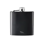 Alex Liddy Slate & Co Hip Flask Black - Robins Kitchen