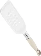ASAKKURA Garlic Grinder Hand Food Chopper Manual Fruit Chopper Garlic Mincer Ginger Tools Vegetable Grater Onion Chopper Manual Hand Onion Chopper Dicer Kitchen Ginger Grinder Beige Abs