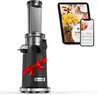 Aobosi Compact Small Mini Juicer Machines Space-Saving Slow Masticating Juicer w