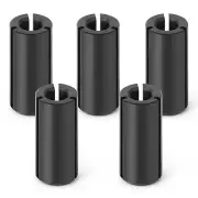 5PCS 1/2" to 1/4" Router Collett Adapter Bit Shank Reduction Sleeve Tools for...