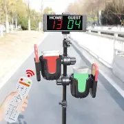 Digital Cornhole Scoreboard with Drink Holder Set, Electronic Scoreboard with...
